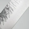 Yoshimi Kato VGXEOS Kasuri Tsuchime Damast Rosewood Gyuto 21 cm