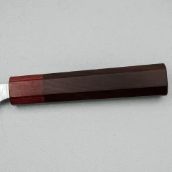 Yoshimi Kato VGXEOS Kasuri Tsuchime Damast Rosewood Gyuto 21 cm