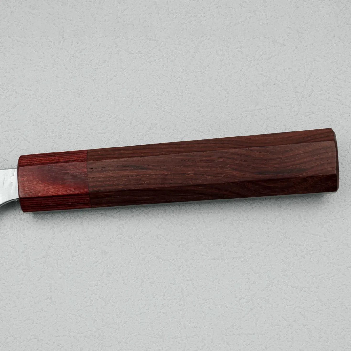 Yoshimi Kato VGXEOS Kasuri Tsuchime Damast Rosewood Kiritsuke 21 cm