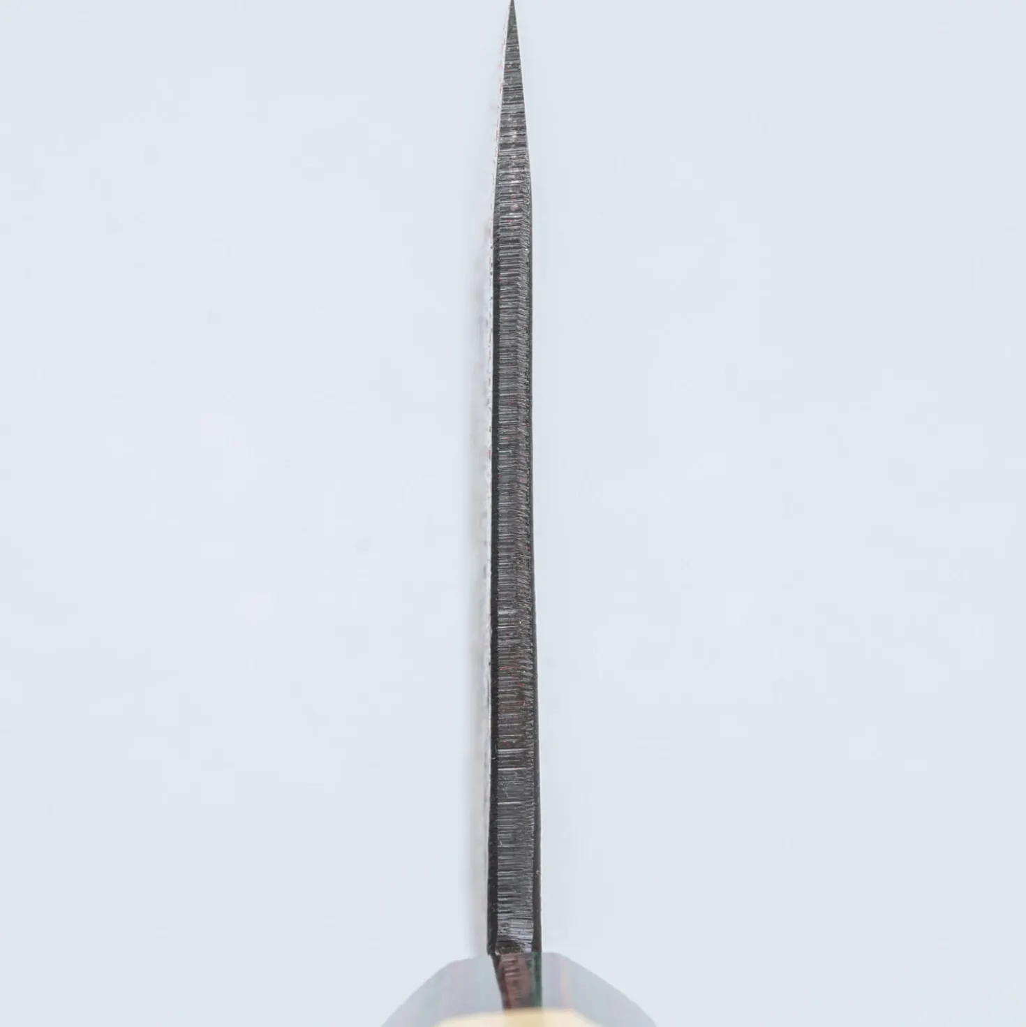 Yosimitu Shirogami #2 Kurouchi Tall Nakiri 18 cm