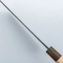 Yosimitu Shirogami #2 Kurouchi Tall Nakiri 18 cm