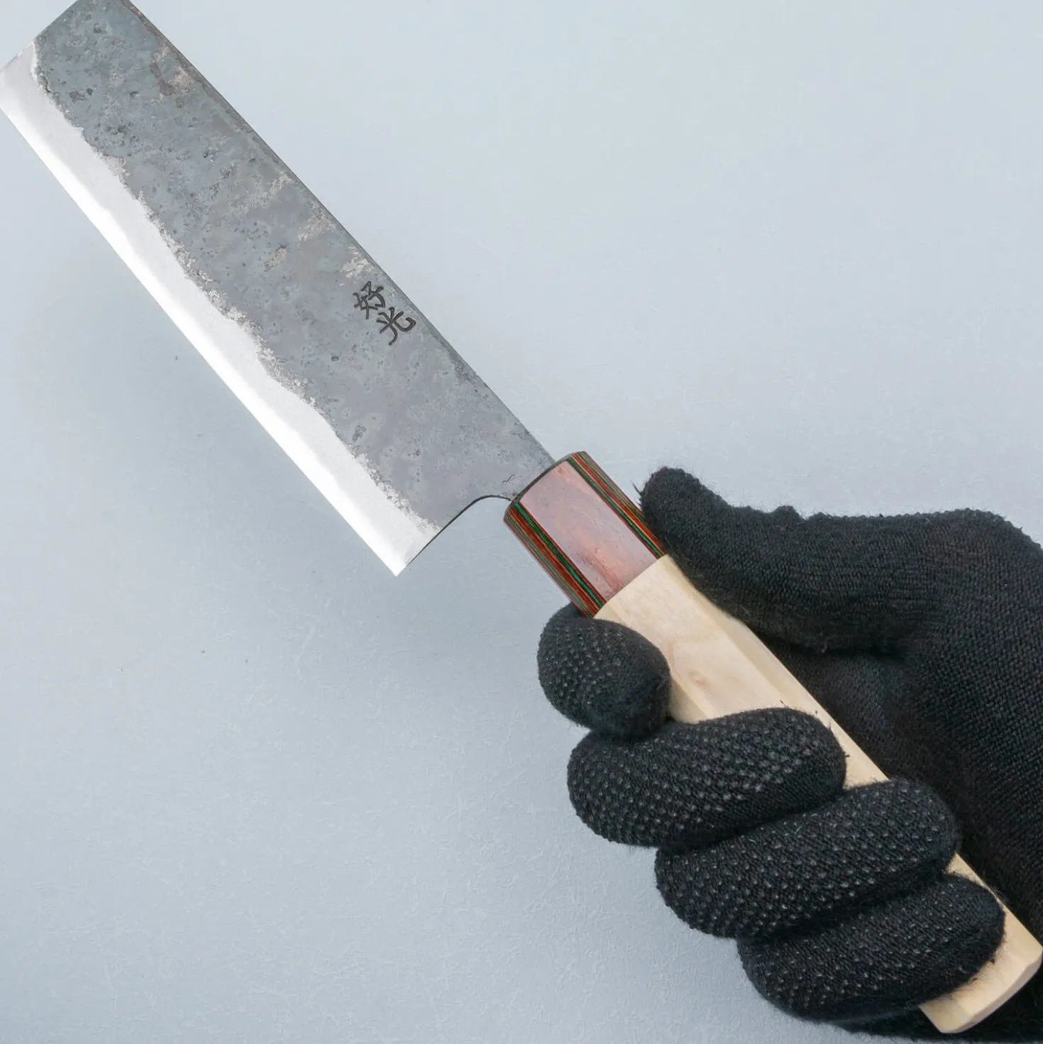 Yosimitu Shirogami #2 Kurouchi Nakiri 16 cm