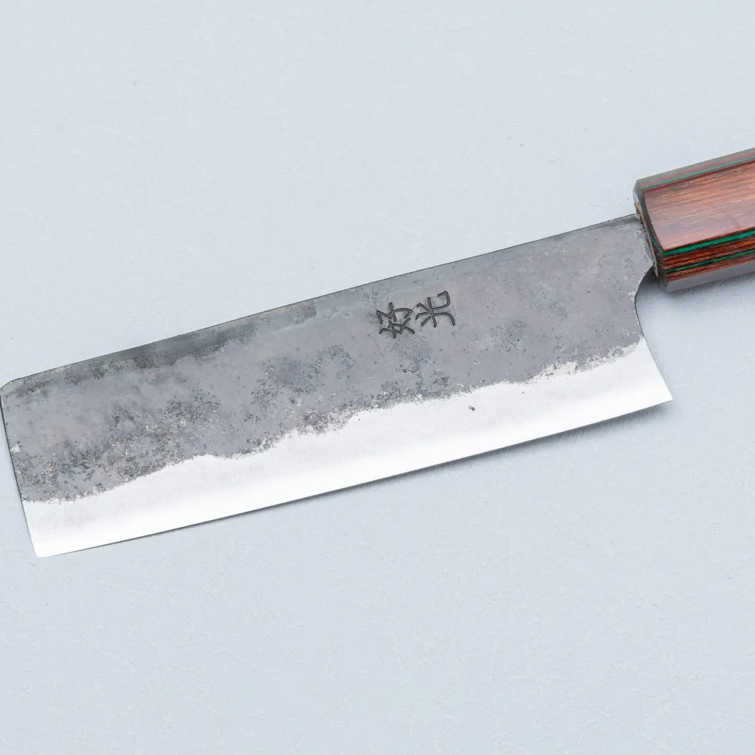 Yosimitu Shirogami #2 Kurouchi Nakiri 13.5 cm
