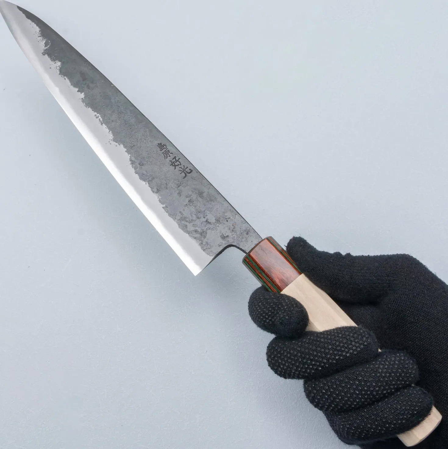 Yosimitu Shirogami #2 Kurouchi Gyuto 24 cm