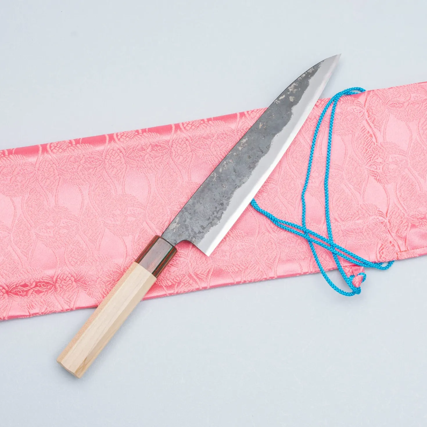 Yosimitu Shirogami #2 Kurouchi Gyuto 21 cm