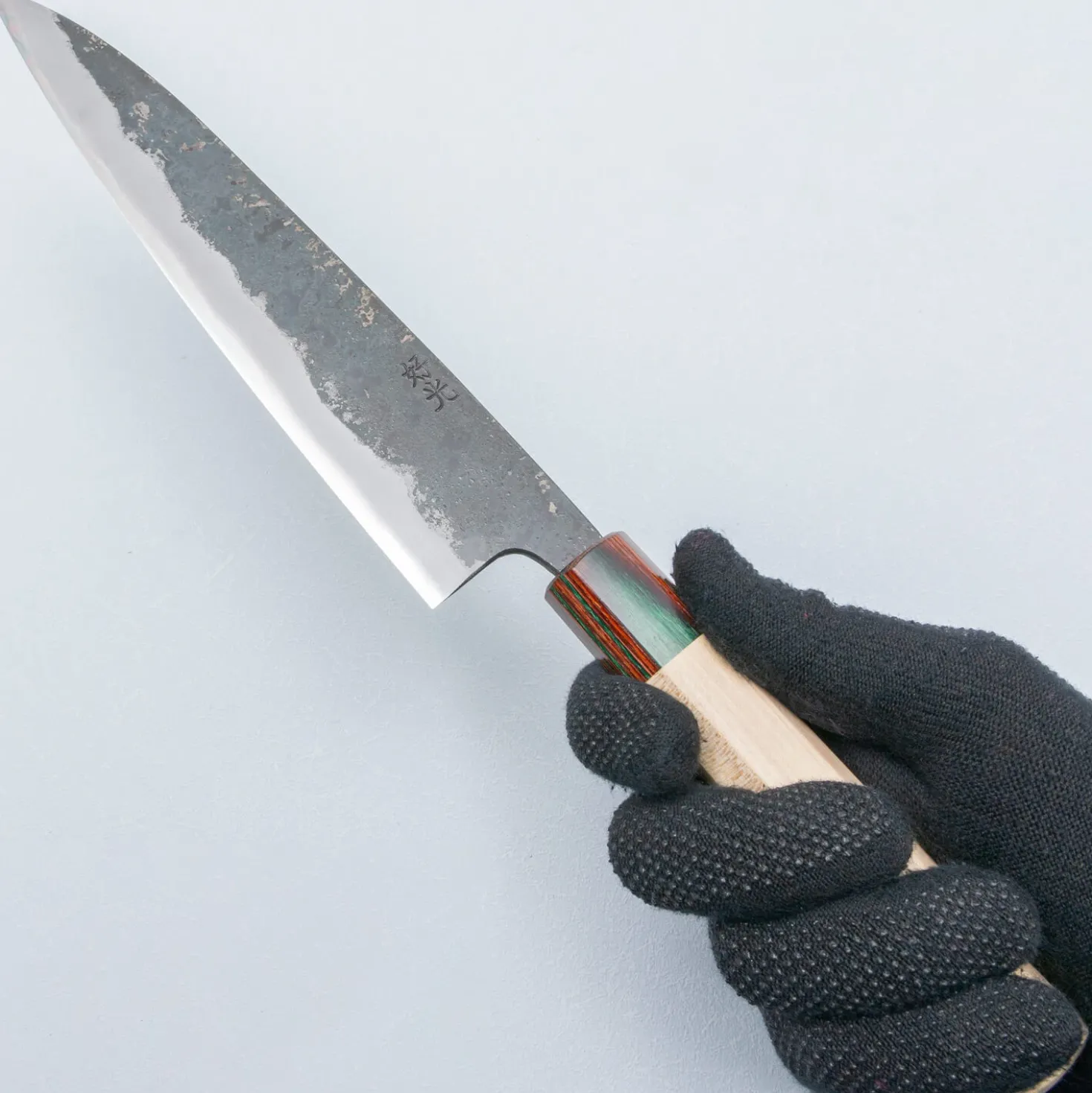 Yosimitu Shirogami #2 Kurouchi Gyuto 21 cm