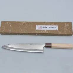 Yosimitu Shirogami #2 Migaki Gyuto 21 cm
