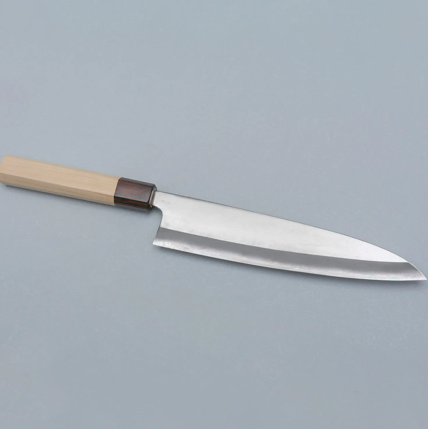 Yosimitu Shirogami #2 Migaki Gyuto 21 cm