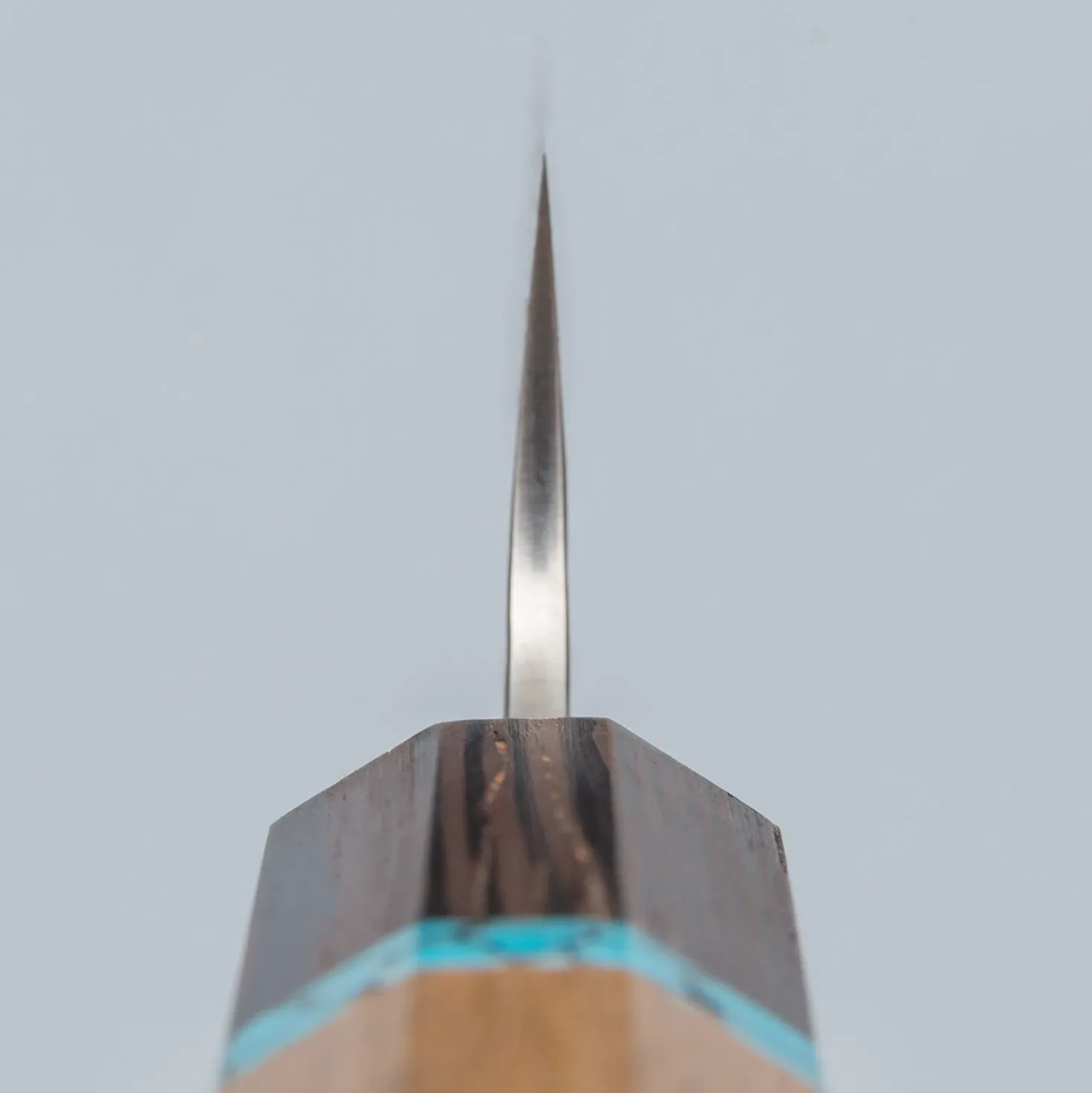 Yu Kurosaki Fujin VG10 Oak Turquoise Wenge Petty 15 cm