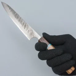 Yu Kurosaki Fujin VG10 Oak Turquoise Wenge Petty 15 cm