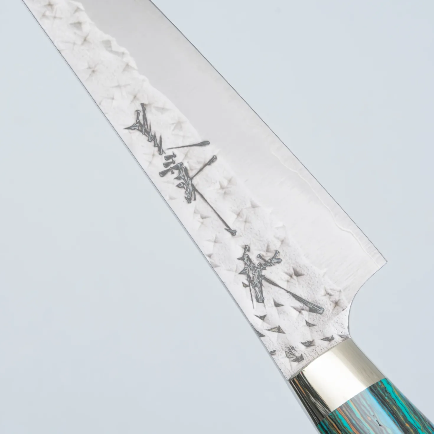 Yu Kurosaki Senko Ei Turquoise Mixed Petty 13 cm