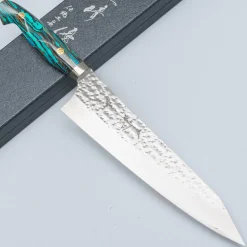 Yu Kurosaki Senko Ei Turquoise Mixed Gyuto 21 cm