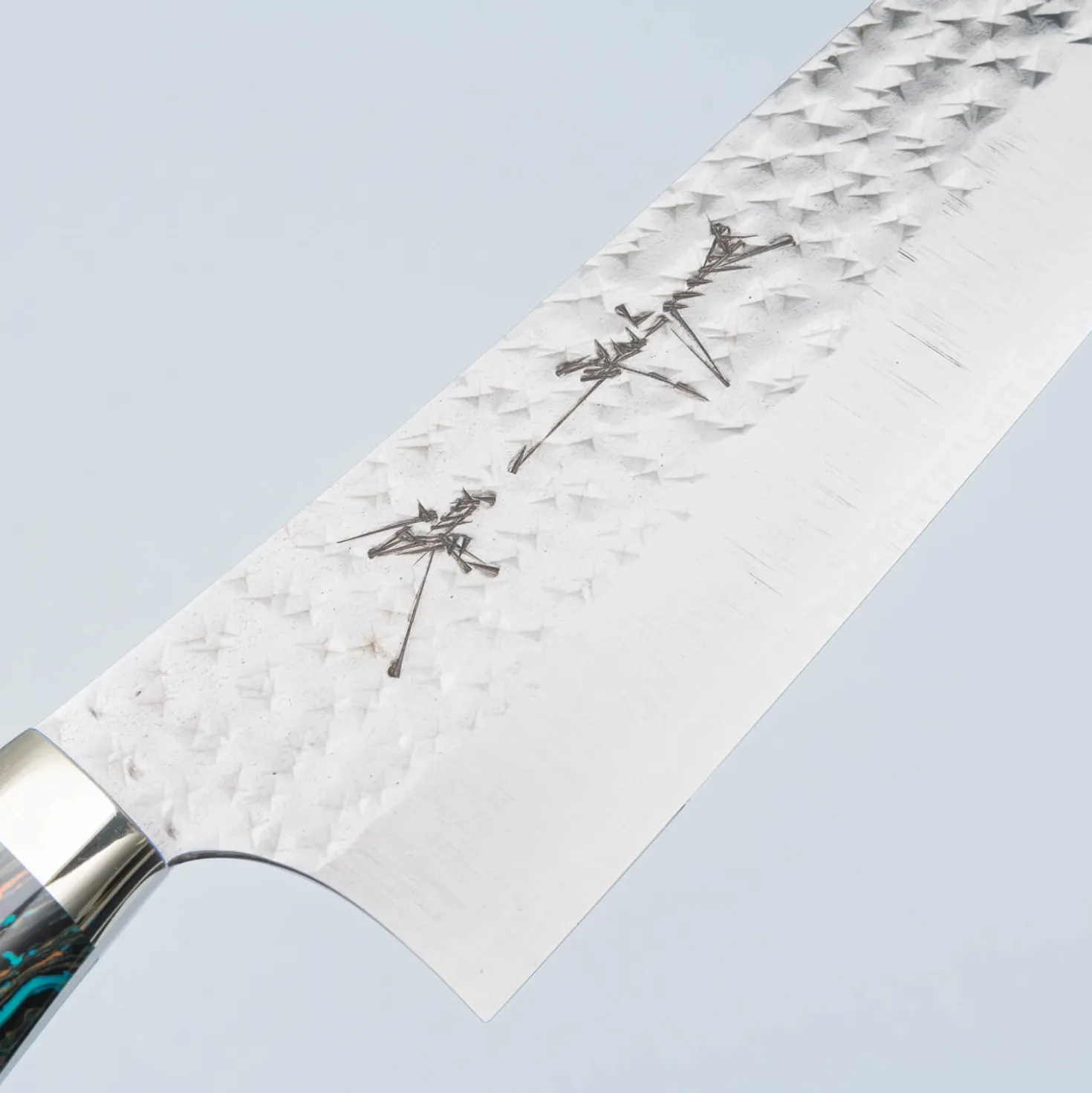 Yu Kurosaki Senko Ei Turquoise Mixed Gyuto 21 cm