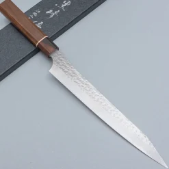 Yu Kurosaki Senko Ei Walnut Ebony Sujihiki 24 cm