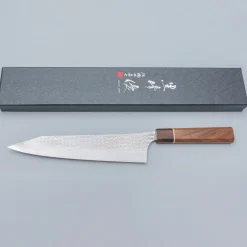Yu Kurosaki Senko Ei Walnut Ebony Gyuto 24 cm