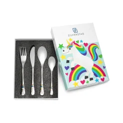 Zilverstad Kinderbestek Unicorn